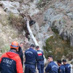 Kayıp olarak aranan Miraç uçurum dibinde ölü bulundu