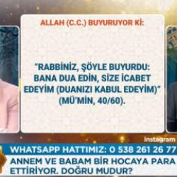 Yayında 'para karşılığı dua' sorusu g&uuml;ndem oldu! Mustafa Karataş yanıtladı