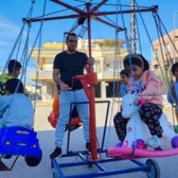 İmrendiren hayal: Seyyar dönme dolapla yüzleri güldürdü