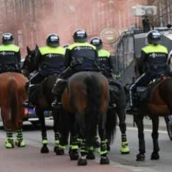 Amsterdam'da Galatasaray alarmı! Maça saatler kala polis yetki aldı