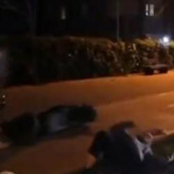 Beylikd&uuml;z&uuml;&rsquo;nde kaldırımdaki vatandaşa elektrikli scooter &ccedil;arptı