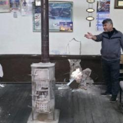 Erzincan'da panik anlar: Müşteriler can havliyle kaçtı! 