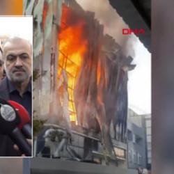 Parfüm deposunda korkunç yangın sonrası Kocaeli Valisi İlhami Aktaş açıklamalarda bulundu