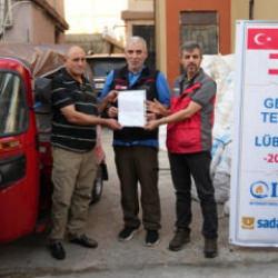 Sadakataşı ve Avusturya İHA kurumları L&uuml;bnan&rsquo;a yardım ulaştırdı