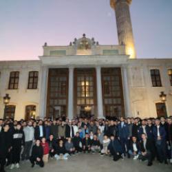 T&Uuml;GVA&rsquo;lı gen&ccedil;ler bu kez Teşvikiye Camii&rsquo;nde sabah namazında buluştu