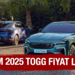 TOGG T10F GÜNCEL FİYAT LİSTESİ | 2025 Kasım TOGG T10F ne kadar?