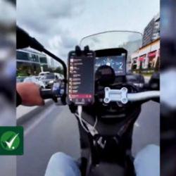 Trafikte akrobatik hareketler yapan maganda hakkında gereği yapıldı