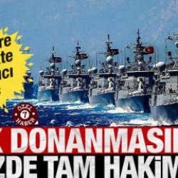 T&uuml;rk donanması g&uuml;c&uuml;n&uuml; g&ouml;sterdi! Milli mayın ilk kez denendi