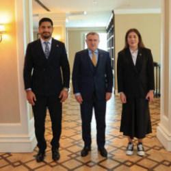 Türkiye Güreş Federasyonu Başkanı Akgül, Bakan Bak'ı ziyaret etti