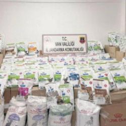 Başkale'de 4 milyon 163 bin TL değerinde ka&ccedil;ak malzeme ele ge&ccedil;irildi