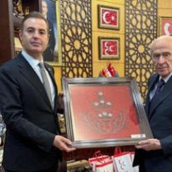 CHP'li belediye başkanı Akın'dan Bahçeli'ye ziyaret