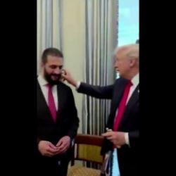 Donald Trump, Ahmed Şara'ya parfüm hediye etti!