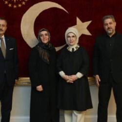 Emine Erdoğan, İstanbul Aile Vakfı temsilcileriyle bir araya geldi