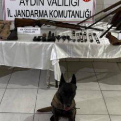 Jandarmadan ka&ccedil;ak silah at&ouml;lyesine operasyon