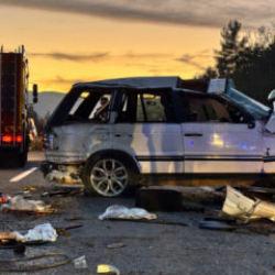 Karabük'te mantar toplama dönüşü feci kaza: 2 ölü, 7 yaralı