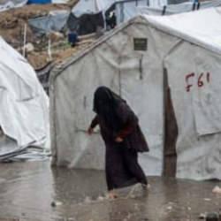 Kış Gazze’yi vurdu... Derme çatma yaşam mücadelesi! 