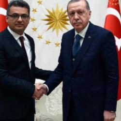 KKTC Cumhurbaşkanı Erh&uuml;rman Ankara'da