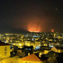 Kuş cenneti olan Nehil Sazlığı yanıyor! Yangın t&uuml;m il&ccedil;eden g&ouml;r&uuml;ld&uuml;