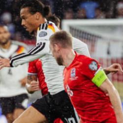 Leroy Sane, hocasına sahada cevap verdi! Almanlar rahat kazandı