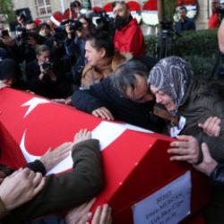 Şehit &Uuml;steğmen Emre Mercan son yolculuğuna uğurlandı