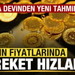 Son dakika: Altında fiyatlarında hareket hızlandı! Dünya devinden yeni tahmin