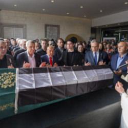 Beşiktaş'ın eski asbaşkanı Levent Erdoğan için tören düzenlendi