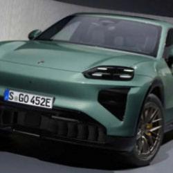 Elektrikli Porsche Cayenne! Kablosuz sarj edilebiliyor