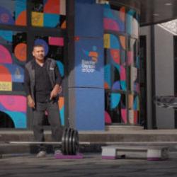 Esenlerli gençlerden Naim Süleymanoğlu’na anlamlı anma