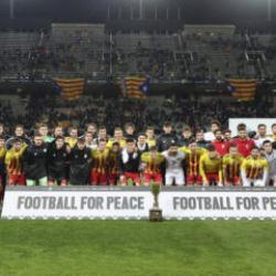 Filistin Milli Takımı, Barcelona'da 2 golle kaybetti