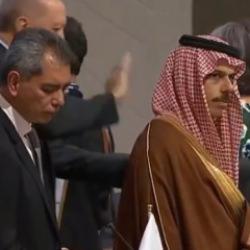 G20 Zirvesi'ne damga vuran an: Erdoğan, Suudi Prens Faysal ile böyle selamlaştı!