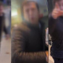 İETT şof&ouml;r&uuml; tartıştığı yolcuya k&uuml;f&uuml;rler savurarak saldırdı! O anlar kamerada