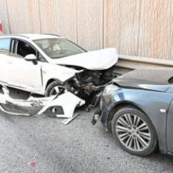 Zincirleme kazada 4 kişi yaralandı!