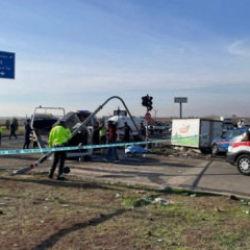 Son dakika: Diyarbakır'daki feci kazada 4 kişi can verdi! O anlar saniye saniye kamerada