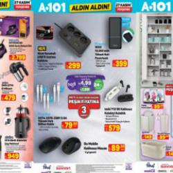 A101'de peş peşe indirim! 27 Kasım'da sepetleri dolduracak kampanya...
