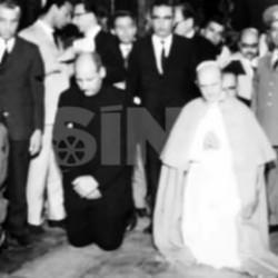 Ankara'ya ilk Papa ziyaretinin görüntüleri ortaya çıktı