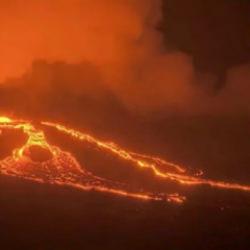 Hawaii'deki yanardağ patladı: Bölgeden korkunç görüntüler kameralara yansıdı!
