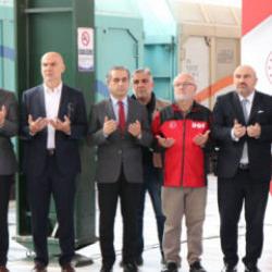 Cansuyu'nun katkıda bulunduğu yardım treni yola &ccedil;ıktı