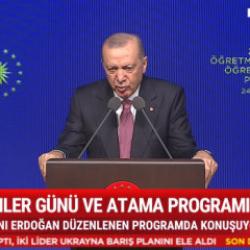 Cumhurbaşkanı Erdoğan: Eğitimde 100 yıldır &ccedil;&ouml;z&uuml;lemeyen meseleler var