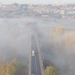 Diyarbakır sis denizinde kayboldu