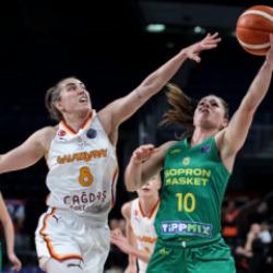 Galatasaray 104 sayı attı! Macar rakibe iki kat fark