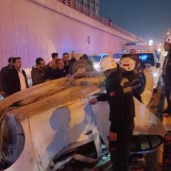 Şanlıurfa'da otomobil devrildi: 3 yaralı