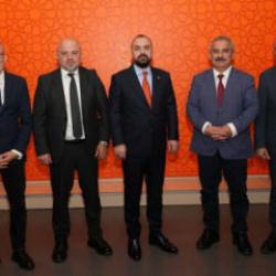 TÜBAF'tan AK Parti Genel Başkan Yardımcısı Faruk Acar'a ziyaret