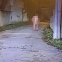 Zabıtanın işlem yaptığı dilenci soyunarak ka&ccedil;tı