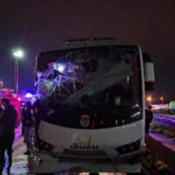 Amasya&rsquo;da feci kaza: Jandarma ve h&uuml;k&uuml;ml&uuml;leri taşıyordu!