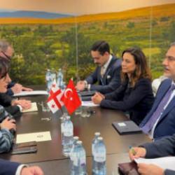 Bakan Fidan, Gürcistan Dışişleri Bakanı Botchorishvili ile bir araya geldi