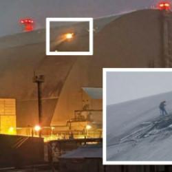 Çernobil'de tehlike! Sızıntı önleyici vuruldu