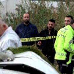 Eşlni kazada kaybeden ecılı eşin feryadı yürekleri yaktı