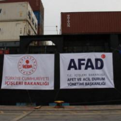 İyilik Gemisi Mersin'den Sudan'a uğurlandı