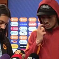 Tercüman sansürü: Leroy Sane'nin 'Elle müdahale' sözü yanlış çevrildi