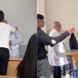 Öğrencilerin dalga geçtiği öğretmen kolunu kırdı, şikayetçi olmadı!